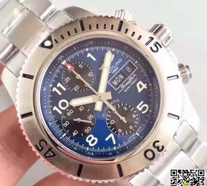 Breitling Superocean Steelfish A13341C3.C893.162A GF Factory 1:1 Best Edition Replica Watch Swiss ETA7750
